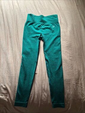 S Green Gymshark Adapt Pattern Leggings